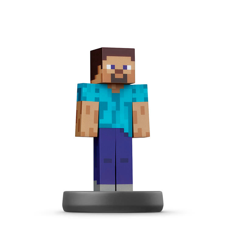 Amiibo - Super Smash Bros.  -  Minecraft  -  Steve & Alex