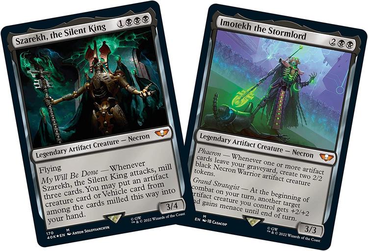 Magic The Gathering - Commander Deck  -  Commander Legends  -  Universes beyond Warhammer 40.000  -  Necron Dynasties