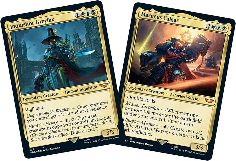 Magic The Gathering - Commander Deck  -  Commander Legends  -  Universes beyond Warhammer 40.000  -  Forces of the Imperium
