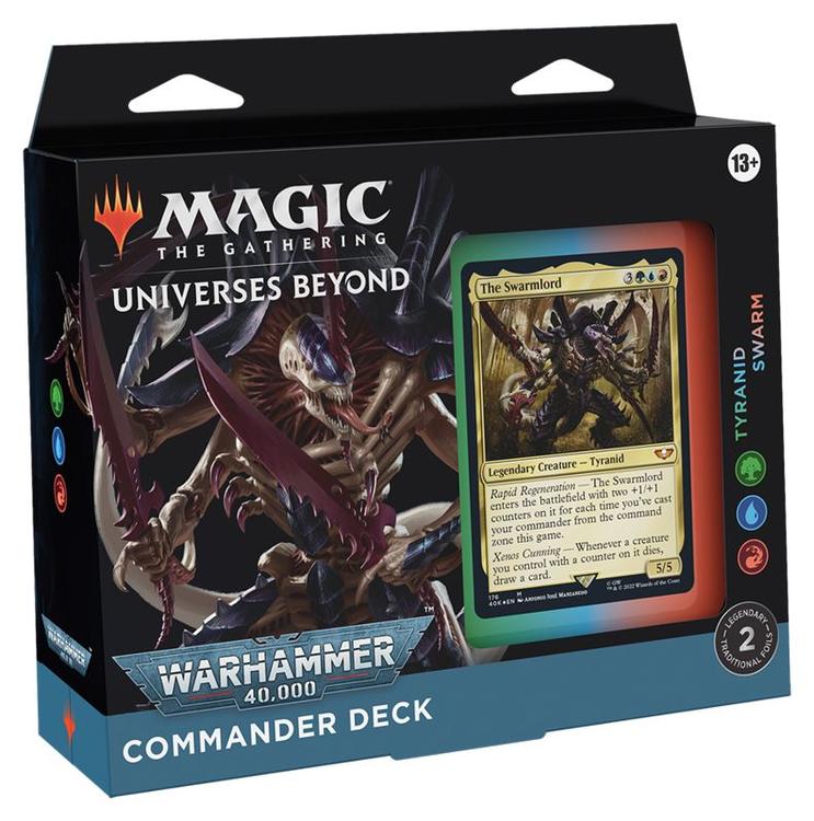 Magic The Gathering - Commander Deck  -  Commander Legends  -  Universes beyond Warhammer 40.000  -  Tyranid swarm