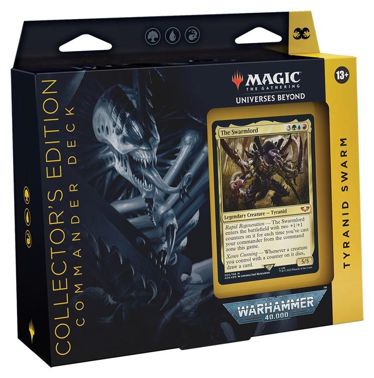 Magic The Gathering - Commander Deck Édition Collector -  Commander Legends  -  Universes beyond Warhammer 40.000  -  Tyranid Swarm