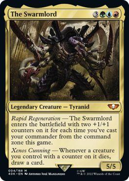 Magic The Gathering - Commander Deck Édition Collector -  Commander Legends  -  Universes beyond Warhammer 40.000  -  Tyranid Swarm