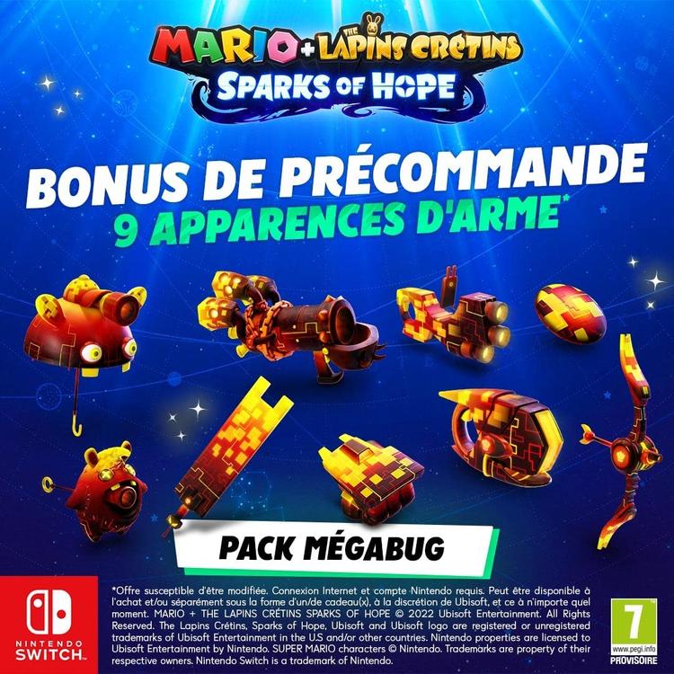 MARIO + RABBIDS  -  SPARKS OF HOPE  -  ÉDITION OR
