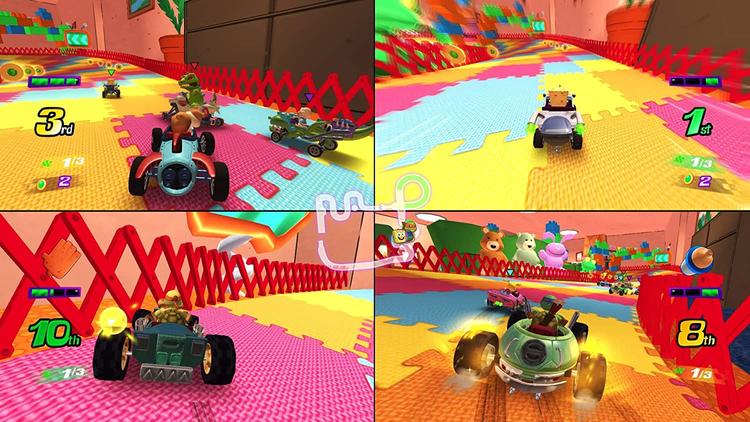 NICKELODEON KART RACERS 3  -  SLIME SPEEDWAY