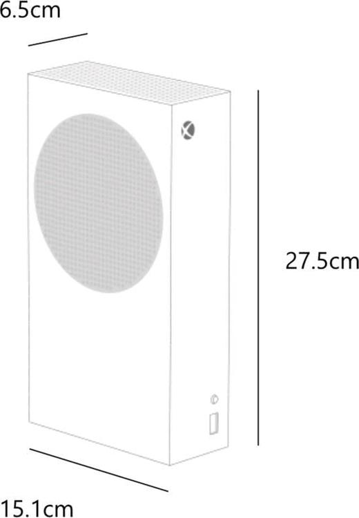 Microsoft - Xbox Series S  -  Robot White  -  500GB SSD (usagé)