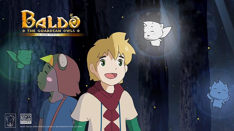 BALDO  -  THE GUARDIAN OWLS  -  THE THREE FAIRIES EDITION