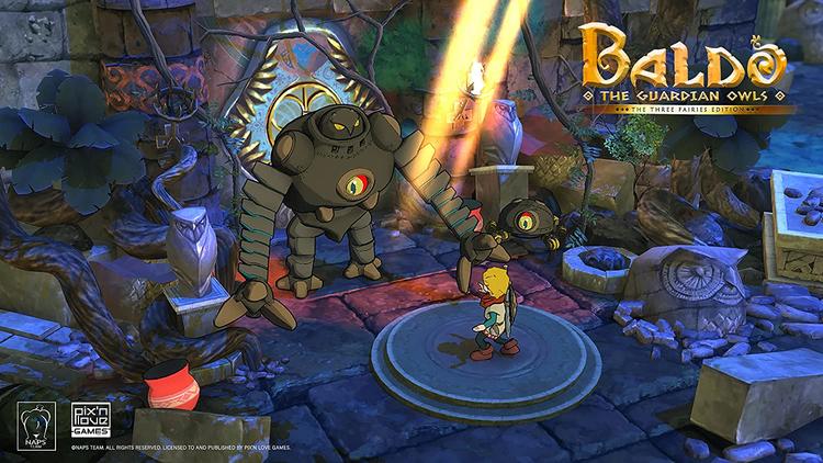 BALDO  -  THE GUARDIAN OWLS  -  THE THREE FAIRIES EDITION