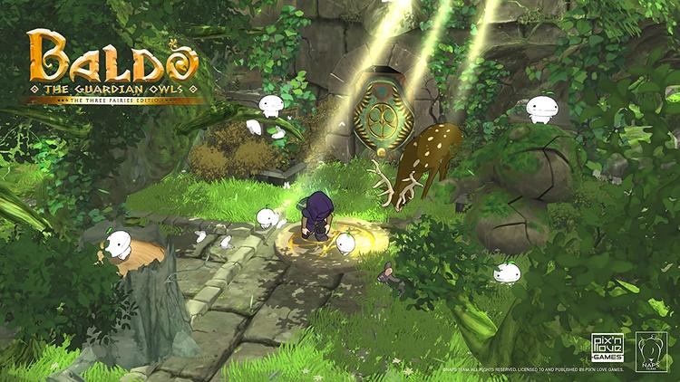 BALDO  -  THE GUARDIAN OWLS  -  THE THREE FAIRIES EDITION