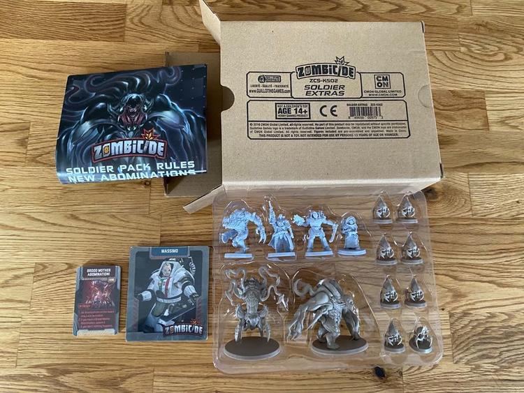 Zombicide Invader - Soldier Extras (Kickstarter)