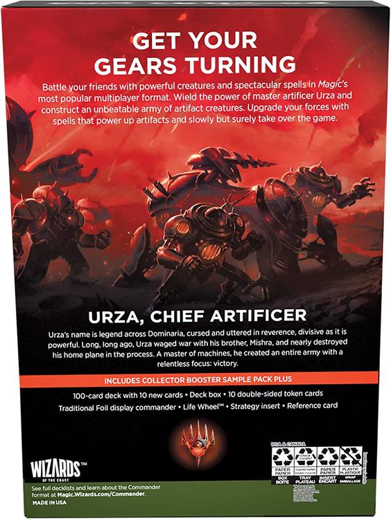 MTG - Commander Deck  -  The Brothers' war  -  Urza's iron alliance