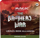 Magic The Gathering - Boîte de Prerelease  -  The Brothers' war  -  Urza's Iron Alliance