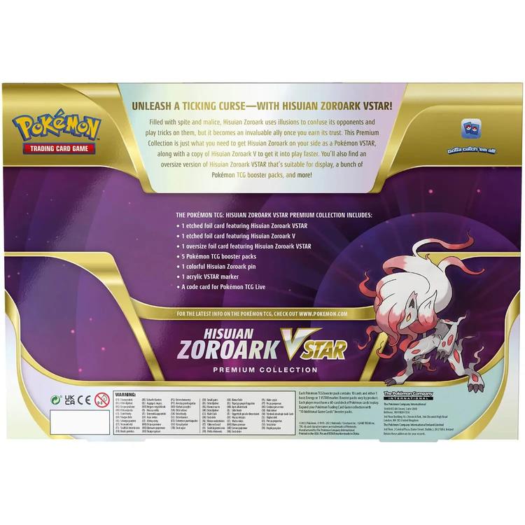Pokémon - Hisuian Zoroark V Star Premium collection