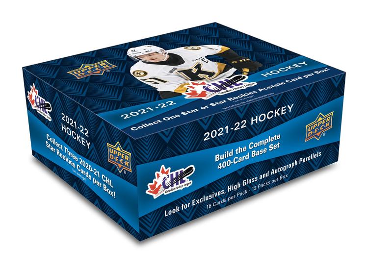 Upper Deck - Booster Hobby -  CHL - Canadian Hockey League - 2021-22 Hockey