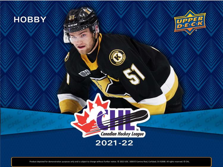 Upper Deck - Booster Hobby -  CHL - Canadian Hockey League - 2021-22 Hockey