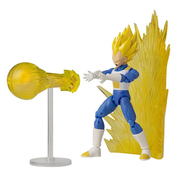 Bandai - Figurine d'action de 15 cm - Série Dragon Stars power up pack  -  DragonBall Super  -  Super Saiyan Vegeta