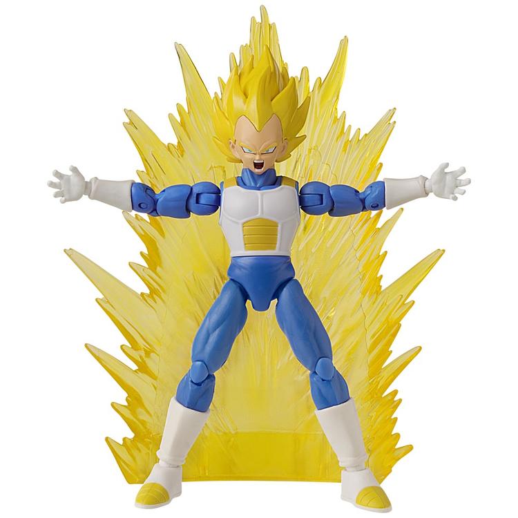 Bandai - Figurine d'action de 15 cm - Série Dragon Stars power up pack  -  DragonBall Super  -  Super Saiyan Vegeta