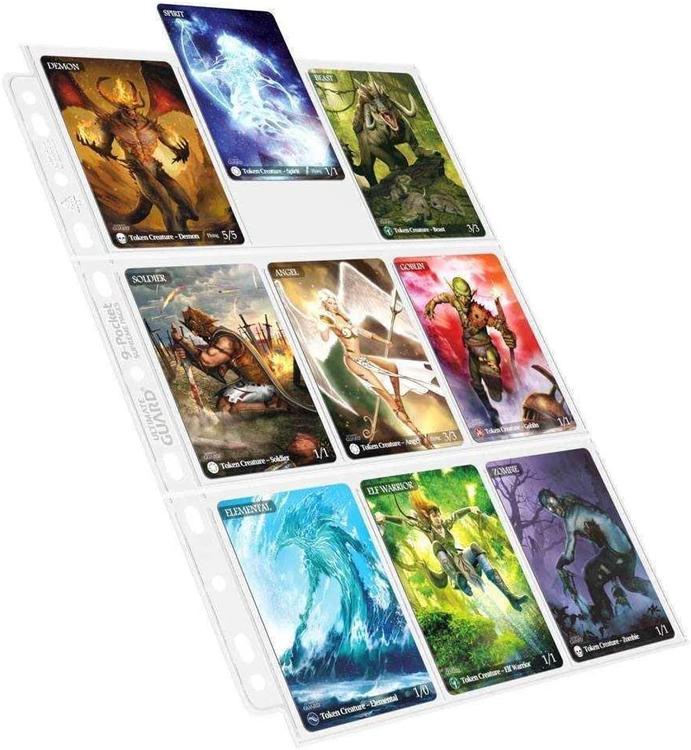 Ultimate Guard - 100 pages premium à 9 pochettes standards pour cartable
