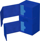 Ultimate Guard - 200+ Card Deck Box - Twin Flip'n'tray Xenoskin - Single Color Blue