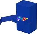 Ultimate Guard - 200+ Card Deck Box - Twin Flip'n'tray Xenoskin - Single Color Blue