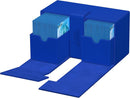 Ultimate Guard - 200+ Card Deck Box - Twin Flip'n'tray Xenoskin - Single Color Blue