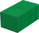 Ultimate Guard - boîte de deck de 200+ cartes  -  Twin Flip'n'tray Xenoskin  -  Monocouleur Vert