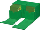 Ultimate Guard - boîte de deck de 200+ cartes  -  Twin Flip'n'tray Xenoskin  -  Monocouleur Vert