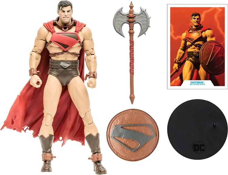 McFarlane - Figurine action de 17.8cm  -  DC Multiverse  -  DC Future State  -  Superman
