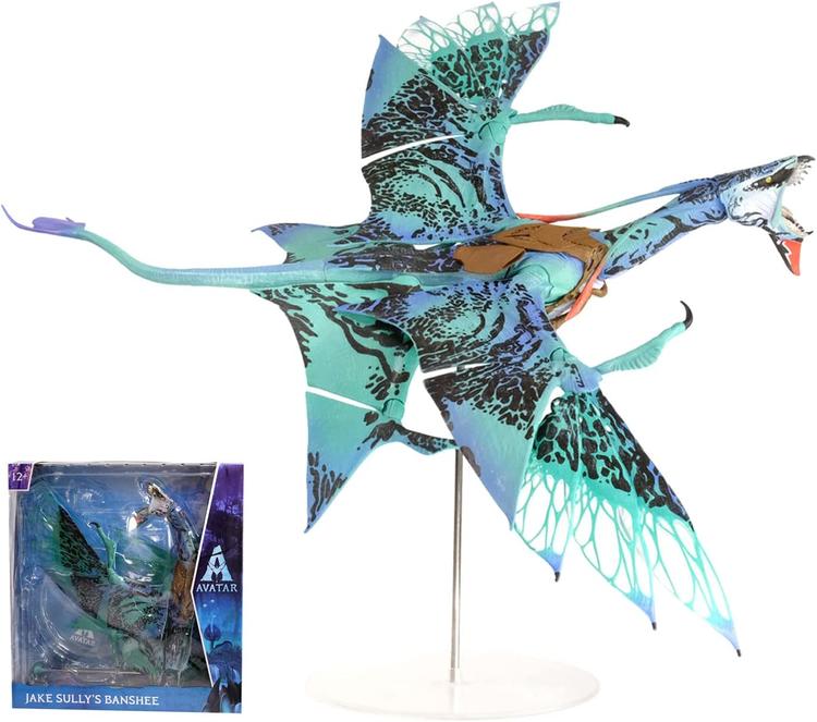 McFarlane - Figurine action de 35cm Mega Banshee  -  Disney Avatar  -  Jake Sully's Banshee