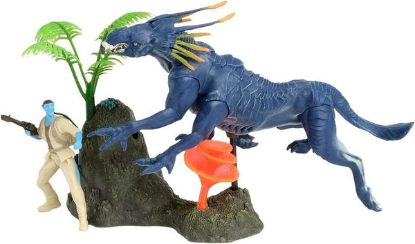McFarlane - Figurine action de 6.3cm  -  Disney Avatar  -  Jake Sully vs Thanator