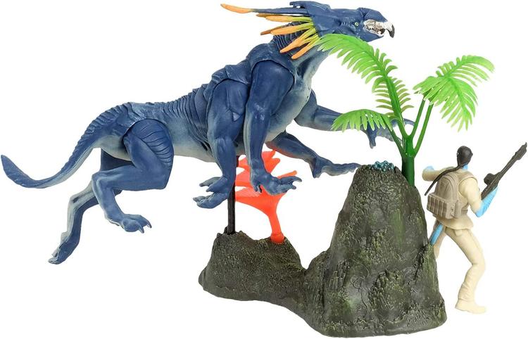 McFarlane - Figurine action de 6.3cm  -  Disney Avatar  -  Jake Sully vs Thanator