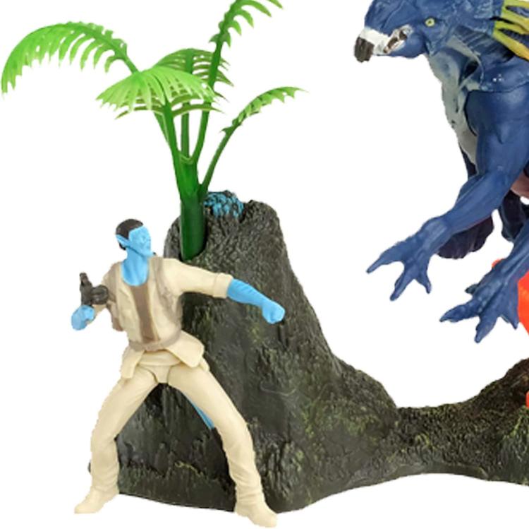 McFarlane - Figurine action de 6.3cm  -  Disney Avatar  -  Jake Sully vs Thanator