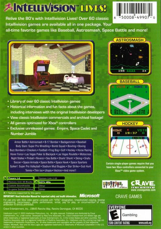 Intellivision Lives! (usagé)