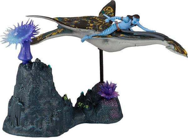 McFarlane - Figurine action de 6.3cm  -  Disney Avatar  -  Neteyam & Ilu