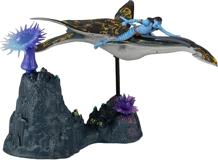 McFarlane - Figurine action de 6.3cm  -  Disney Avatar  -  Neteyam & Ilu