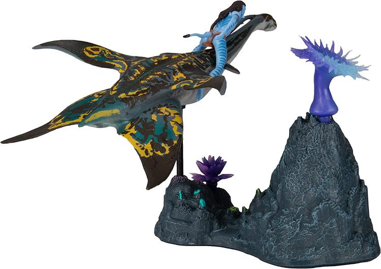 McFarlane - Figurine action de 6.3cm  -  Disney Avatar  -  Neteyam & Ilu