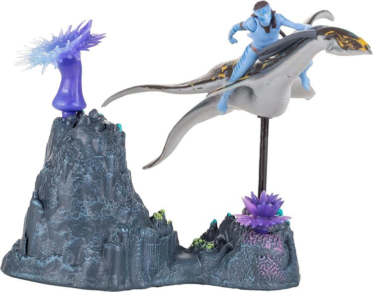 McFarlane - Figurine action de 6.3cm  -  Disney Avatar  -  Neteyam & Ilu