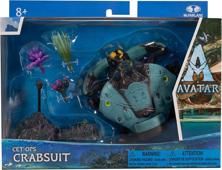 McFarlane - Figurine action de 6.3cm  -  Disney Avatar  -  Cet-Ops Crabsuit