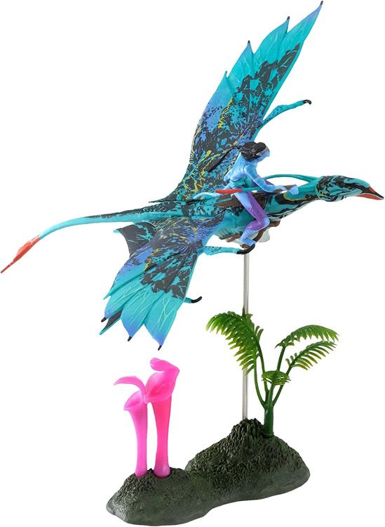 McFarlane - Figurine action de 6.3cm et 20cm  -  Disney Avatar  -  Neytiri & Banshee