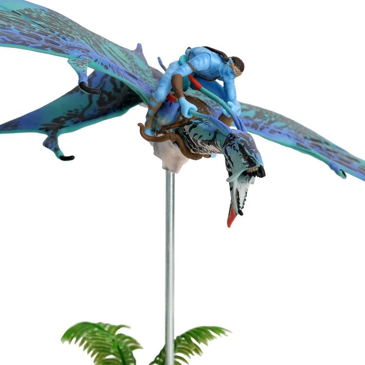 McFarlane - Figurine action de 6.3cm et 20cm  -  Disney Avatar  -  Jake Sully & Banshee