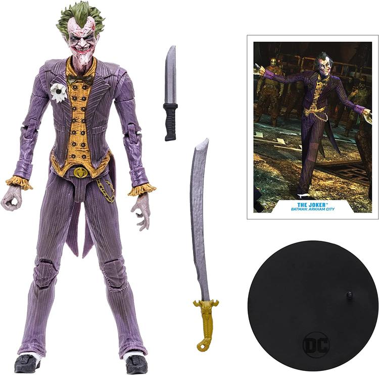 McFarlane - Figurine action de 17.8cm  -  DC Multiverse  -  Batman: Arkham City  -  The Joker