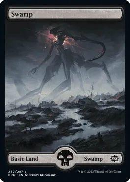 Magic The Gathering - Boîte de basic land  -  The brothers' war