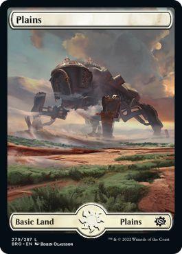 Magic The Gathering - Boîte de basic land  -  The brothers' war