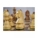 WorldWise - 14 Inch Walnut & Maple Chess Set