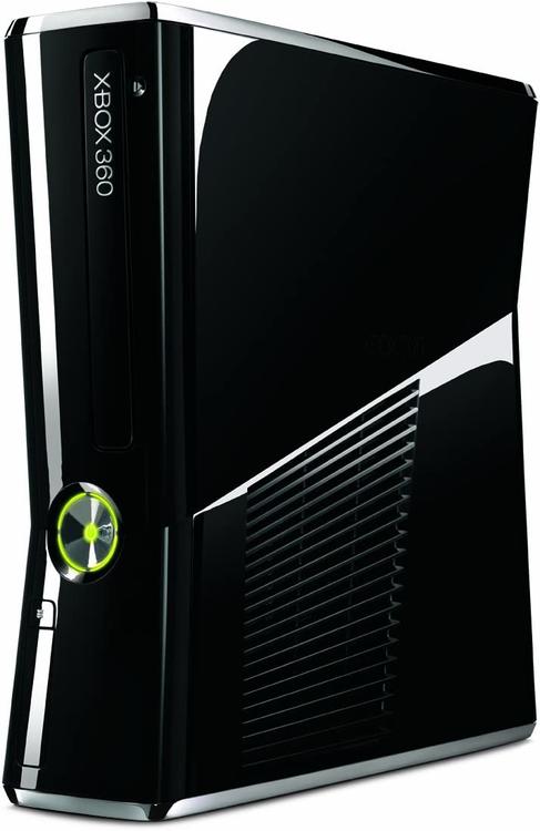 Microsoft Xbox 360 Modèle 2 (SLIM) - Noire / Chrome - 250GB (usagé)