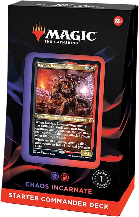 MTG - Starter Commander Deck 2022 - Chaos Incarnate