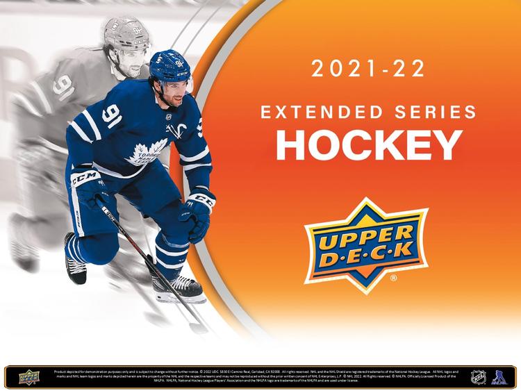 Upper Deck - Booster Hobby -  Extended Series 2021-22 Hockey