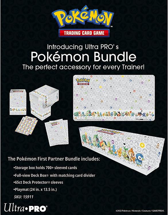Ultra Pro - Ensemble d'accessoires Pokémon First Partner
