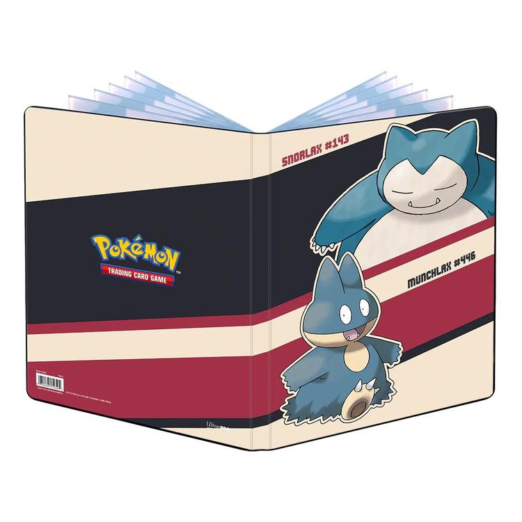 Ultra Pro - Portfolio 9 pochettes - 90 emplacements  -  Pokémon  -  Snorlax & Munchlax