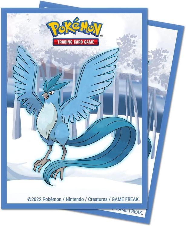 Ultra Pro - 65 Standard Size Card Protectors (3" X 4") - Pokémon - Frosted Forest