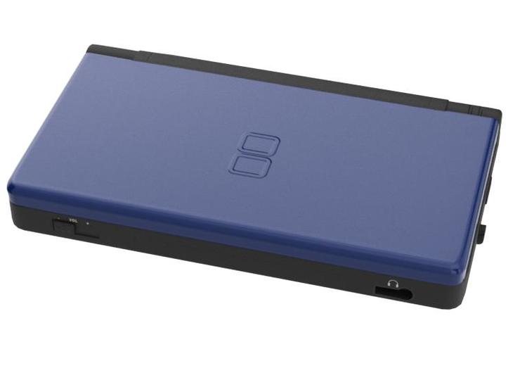 Nintendo DS Lite  -  Black & Cobalt Blue  ( Boîte comme neuve et livret inclus ) (usagé)